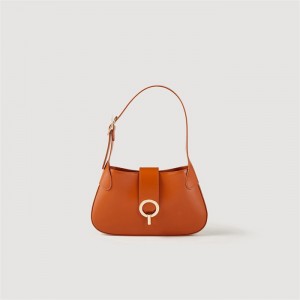 Sandro Baguette bag Caramel | SN-SDO64891