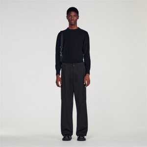 Sandro Cargo trousers Black | SN-SDO65355