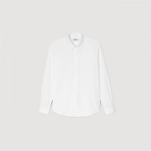 Sandro Cotton shirt White | SN-SDO65063