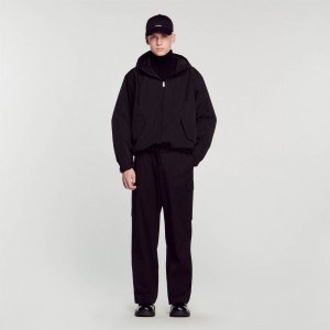 Sandro Hoodie Black | SN-SDO65144