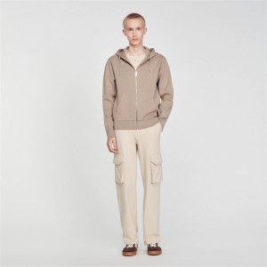 Sandro Hoodie Brown | SN-SDO65253