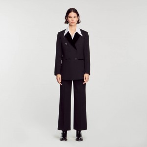 Sandro Tailored jacket Black | SN-SDO64469