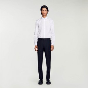 Sandro Tuxedo trousers Black | SN-SDO65364