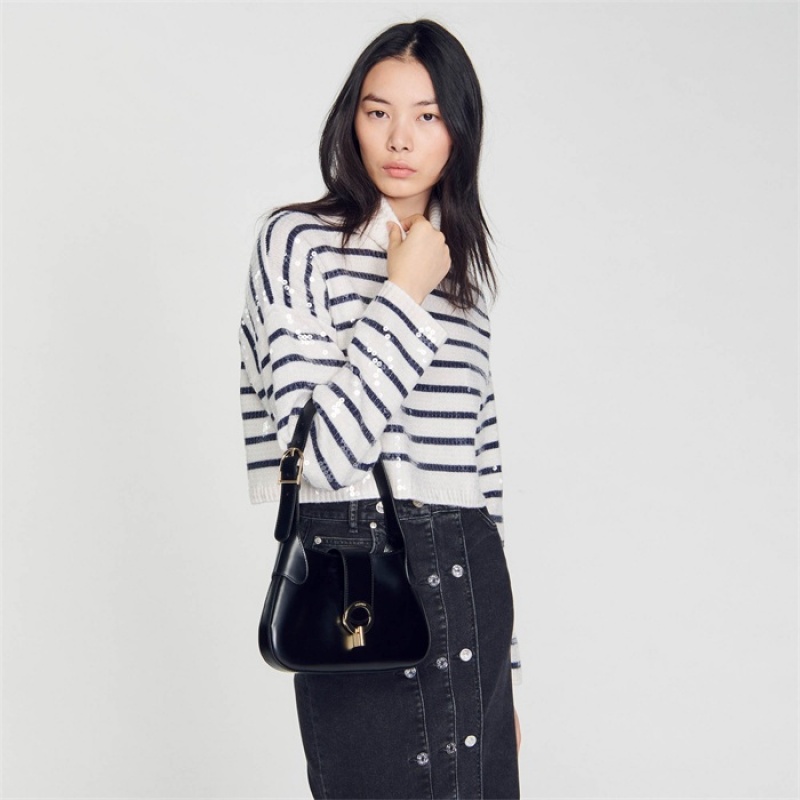 Sandro Baguette bag Black | SN-SDO64890