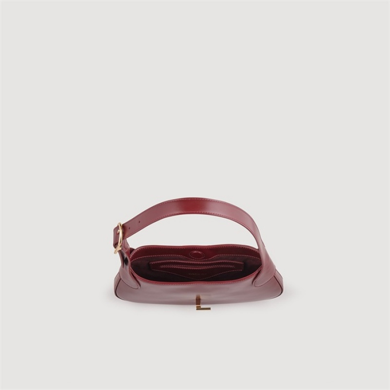 Sandro Baguette bag Bordeaux | SN-SDO64882