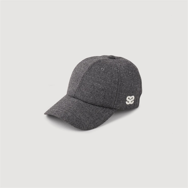 Sandro Beanie Grey | SN-SDO64991