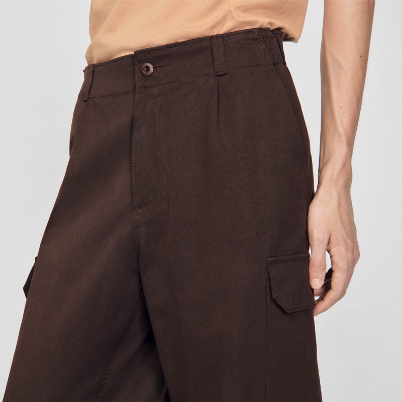 Sandro Cargo trousers Brown | SN-SDO65359