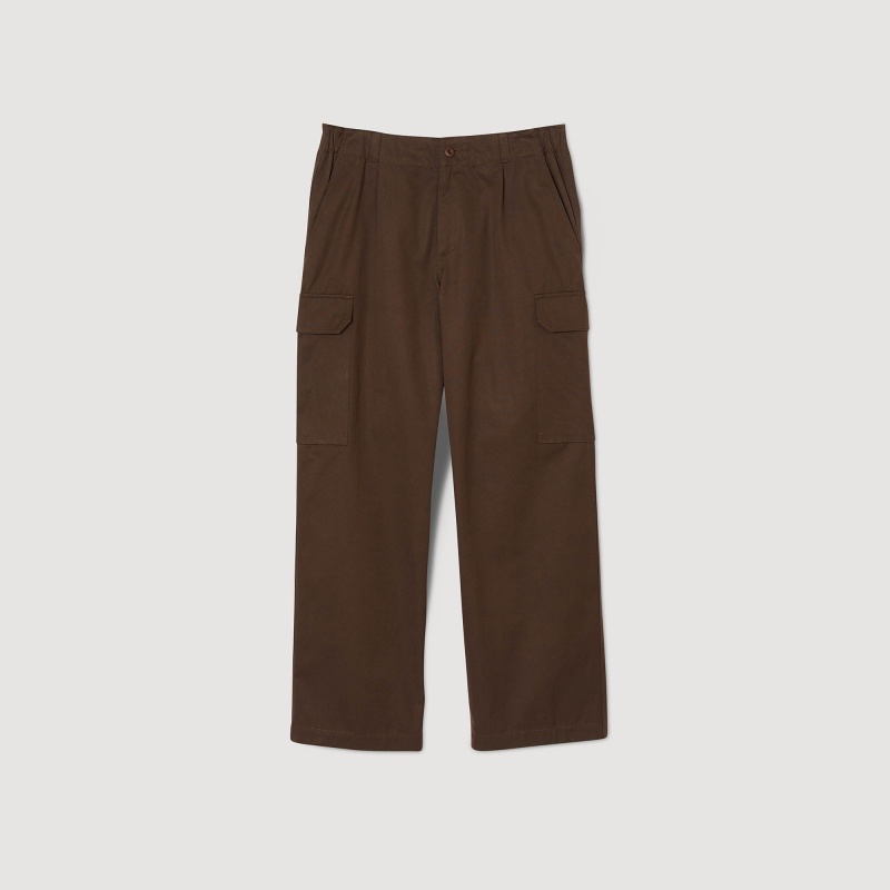 Sandro Cargo trousers Brown | SN-SDO65359