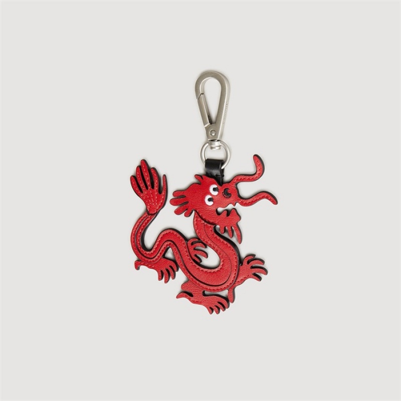 Sandro Dragon key ring Red | SN-SDO65439