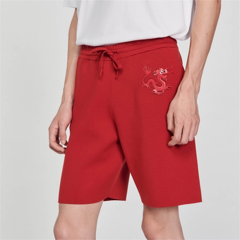 Sandro Dragon shorts Red | SN-SDO65379