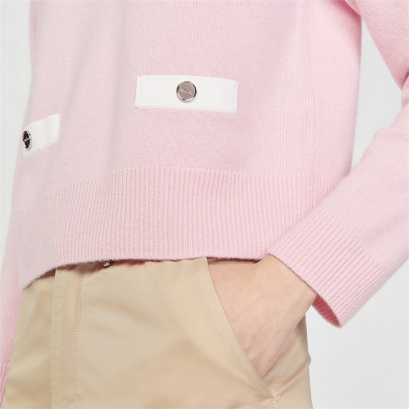 Sandro Fine knit sweater Pink | SN-SDO64630