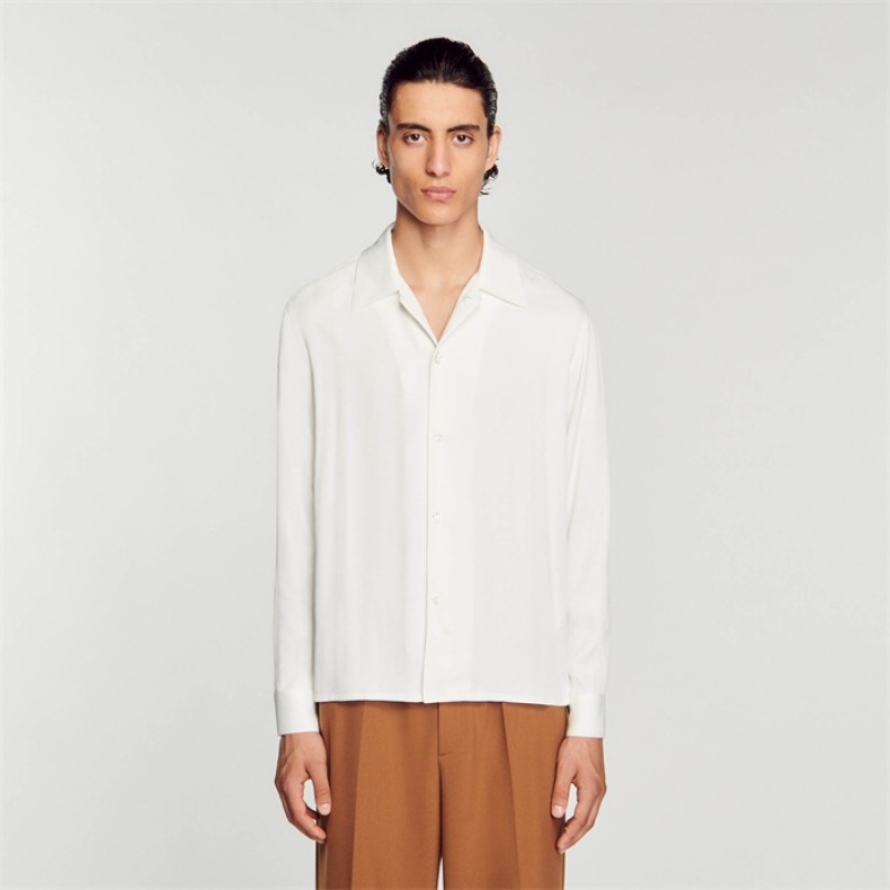 Sandro Flowing shirt White | SN-SDO65041