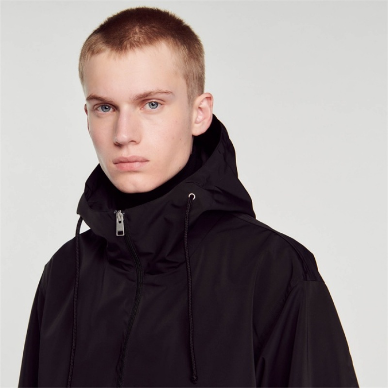 Sandro Hoodie Black | SN-SDO65144