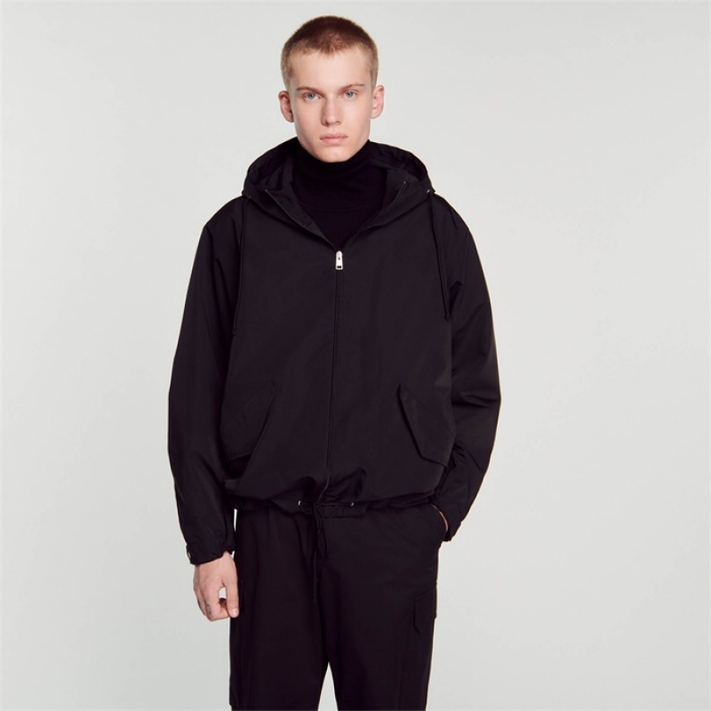 Sandro Hoodie Black | SN-SDO65144