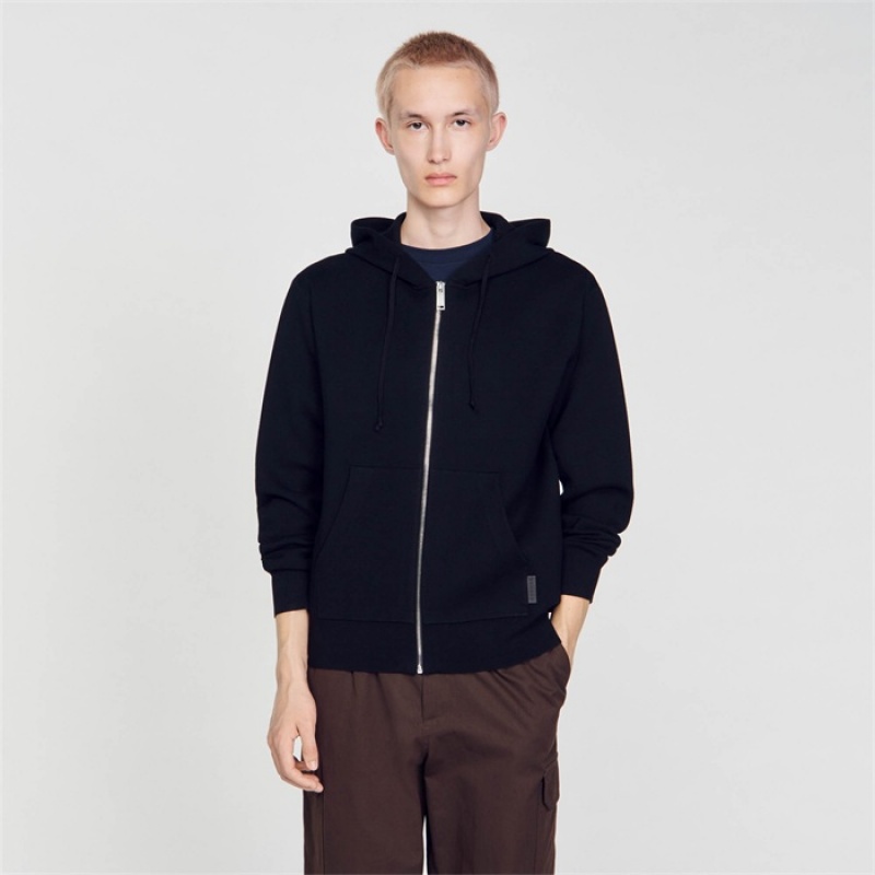 Sandro Hoodie Black | SN-SDO65254