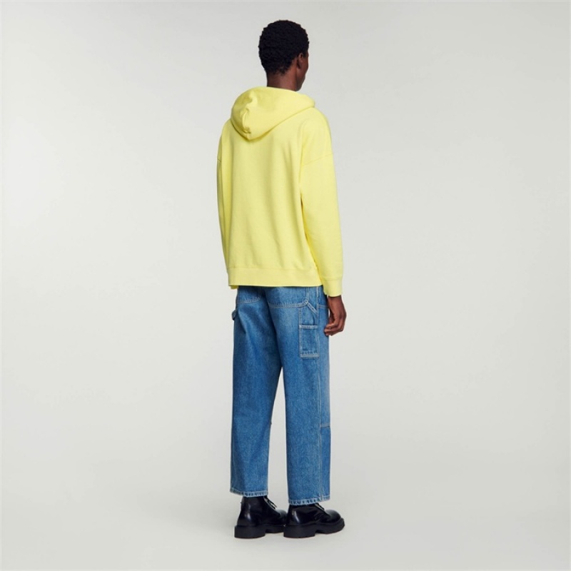 Sandro Hoodie Together Yellow | SN-SDO65309