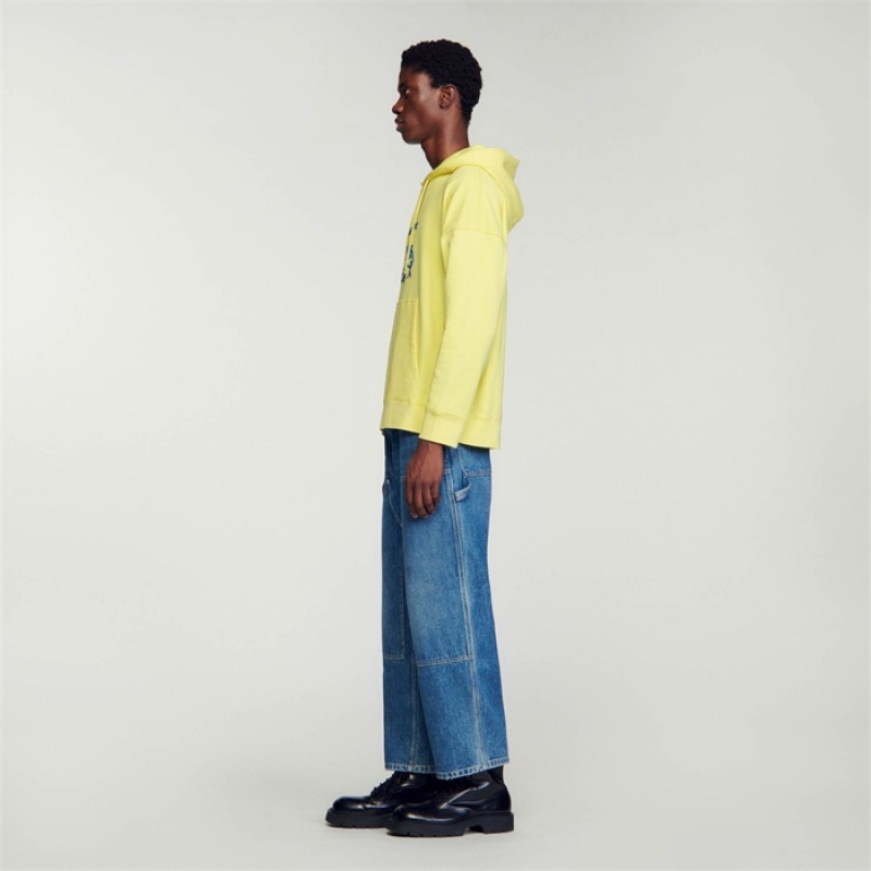 Sandro Hoodie Together Yellow | SN-SDO65309