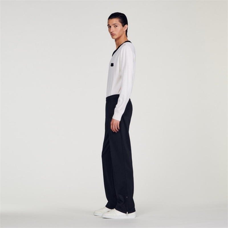 Sandro Jogging bottoms Black | SN-SDO65356