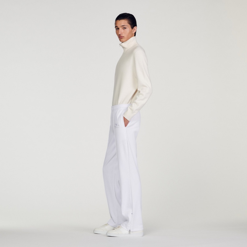 Sandro Jogging bottoms White | SN-SDO65360