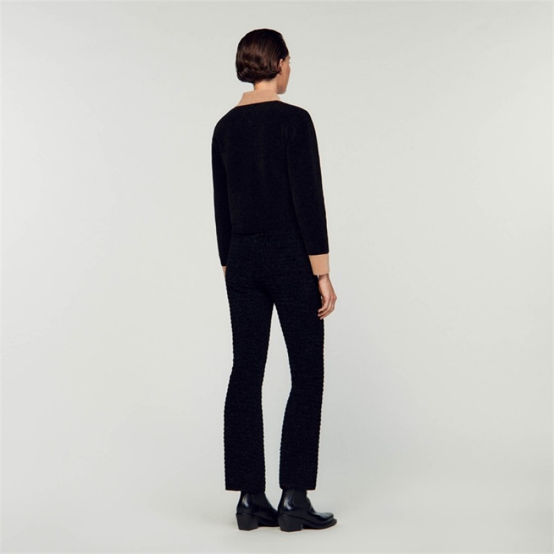 Sandro Knit pants Black | SN-SDO64791