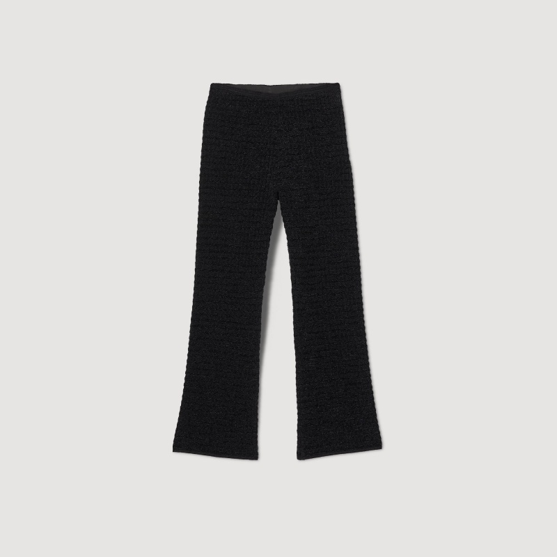 Sandro Knit pants Black | SN-SDO64791