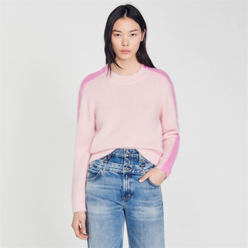 Sandro Knit sweater Pink | SN-SDO64600