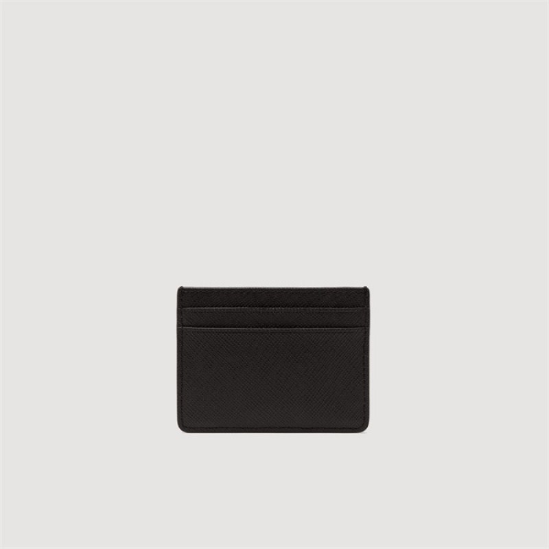 Sandro Leather card holder Black | SN-SDO65438