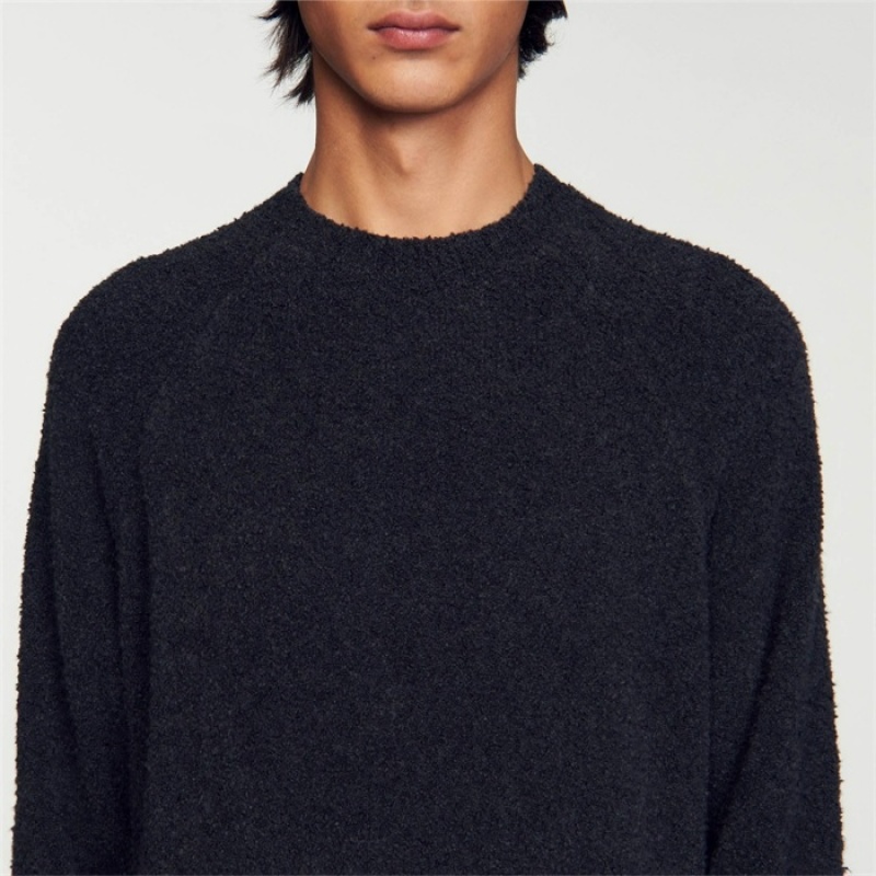 Sandro Long-sleeved sweater Charcoal Grey | SN-SDO65294