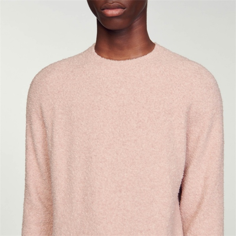 Sandro Long-sleeved sweater Pink | SN-SDO65293