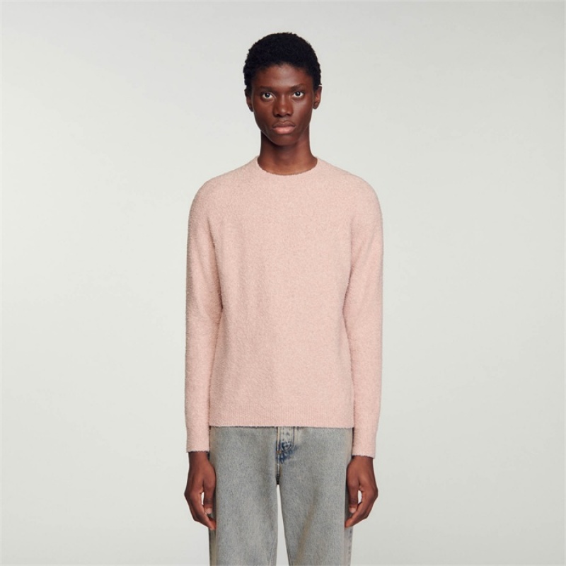 Sandro Long-sleeved sweater Pink | SN-SDO65293