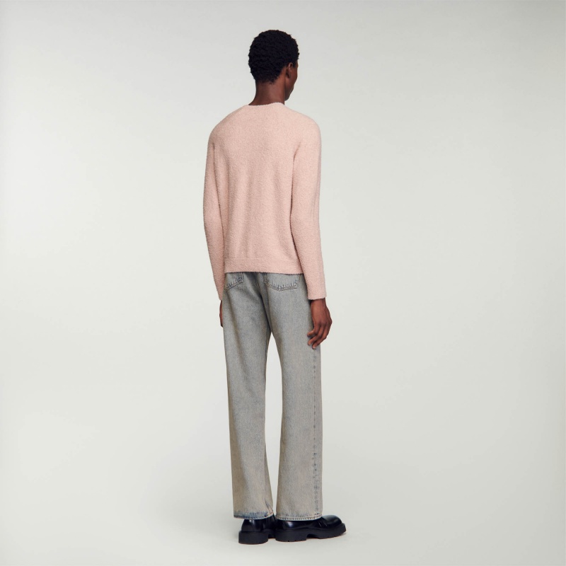 Sandro Long-sleeved sweater Pink | SN-SDO65293