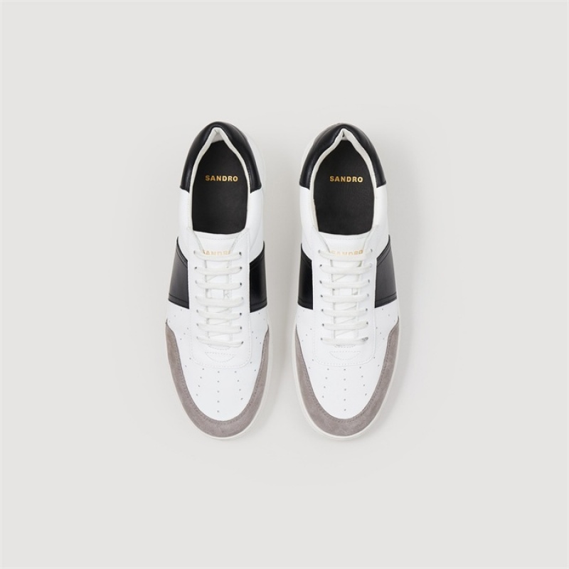 Sandro Low top sneakers White | SN-SDO65420