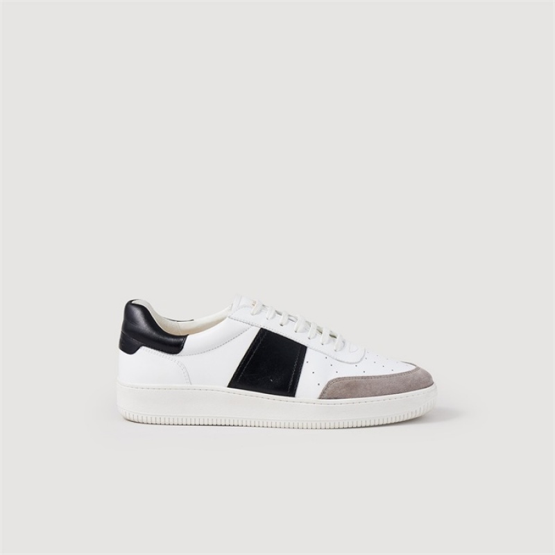 Sandro Low top sneakers White | SN-SDO65420