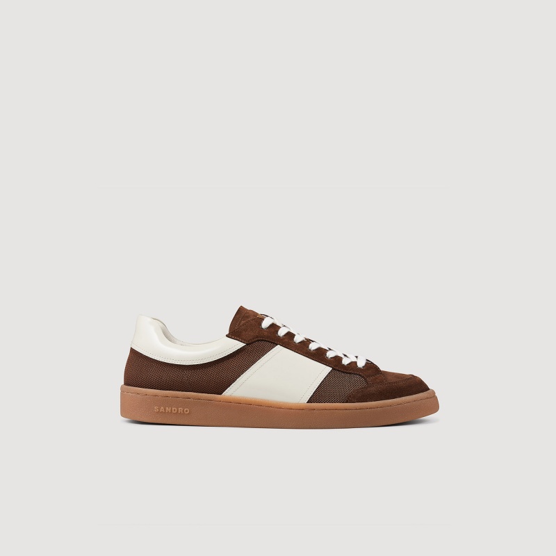 Sandro Low-top trainers Black Brown | SN-SDO65428