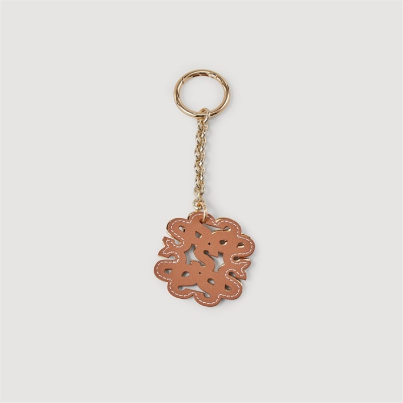 Sandro Multi S key ring Brown | SN-SDO65019