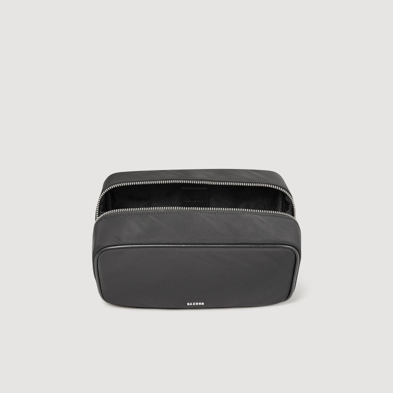 Sandro Nylon toilet bag Black | SN-SDO65409