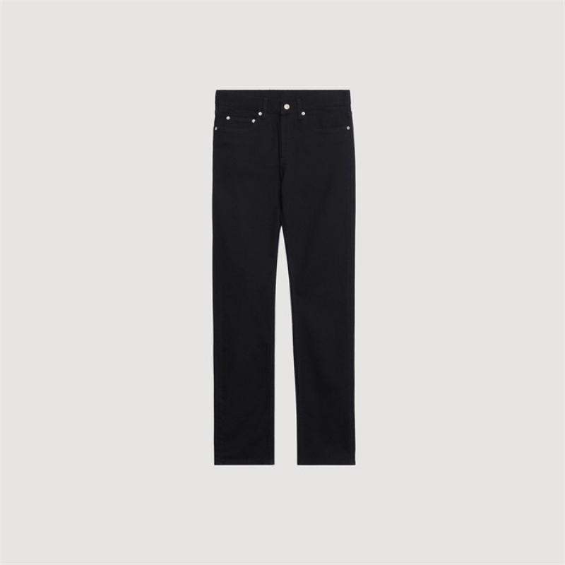 Sandro Slim-fit jeans Black | SN-SDO65387