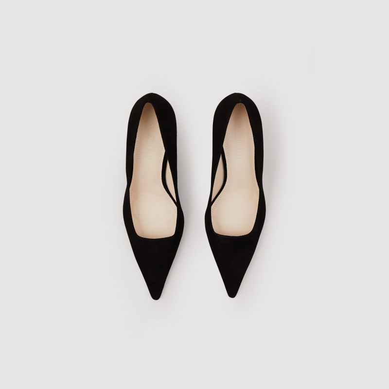 Sandro Suede pumps Black | SN-SDO64947