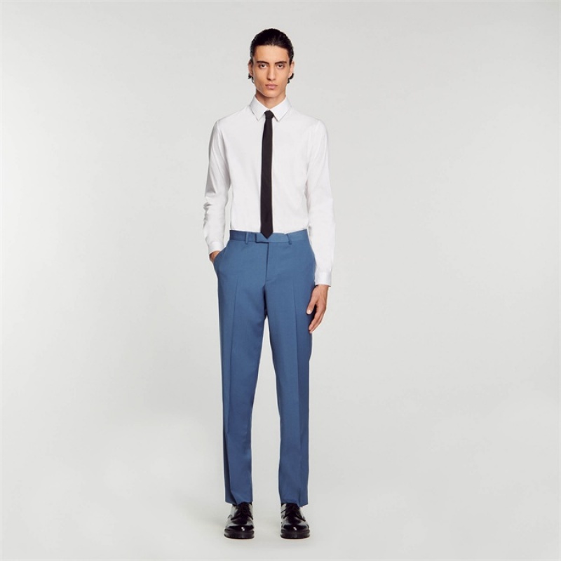 Sandro Suit pants Blue | SN-SDO65235