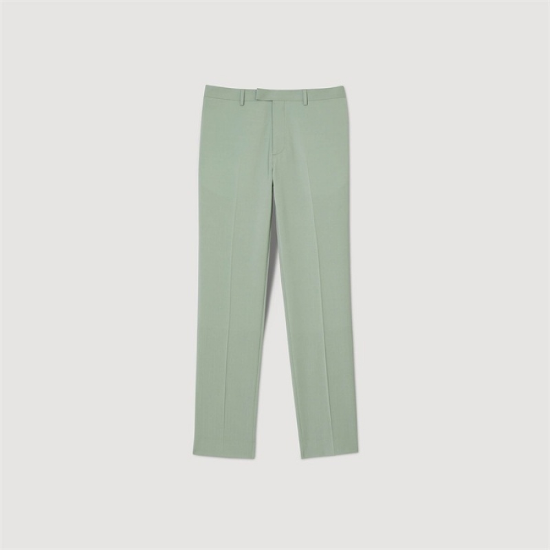 Sandro Suit trousers Light Green | SN-SDO65213