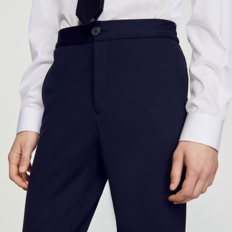 Sandro Suit trousers Navy Blue | SN-SDO65241