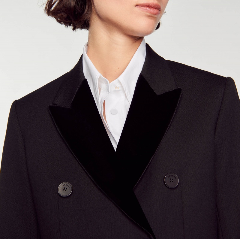 Sandro Tailored jacket Black | SN-SDO64469