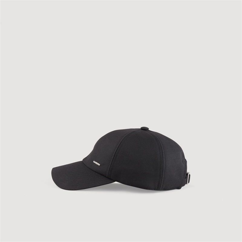 Sandro Technical fabric cap Black | SN-SDO65442