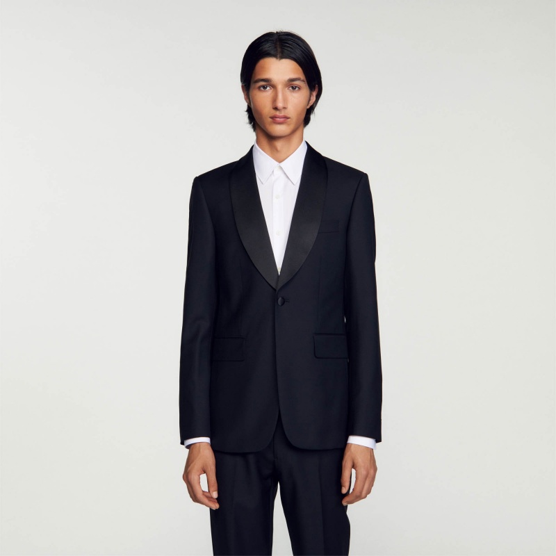 Sandro Tuxedo jacket Black | SN-SDO65244