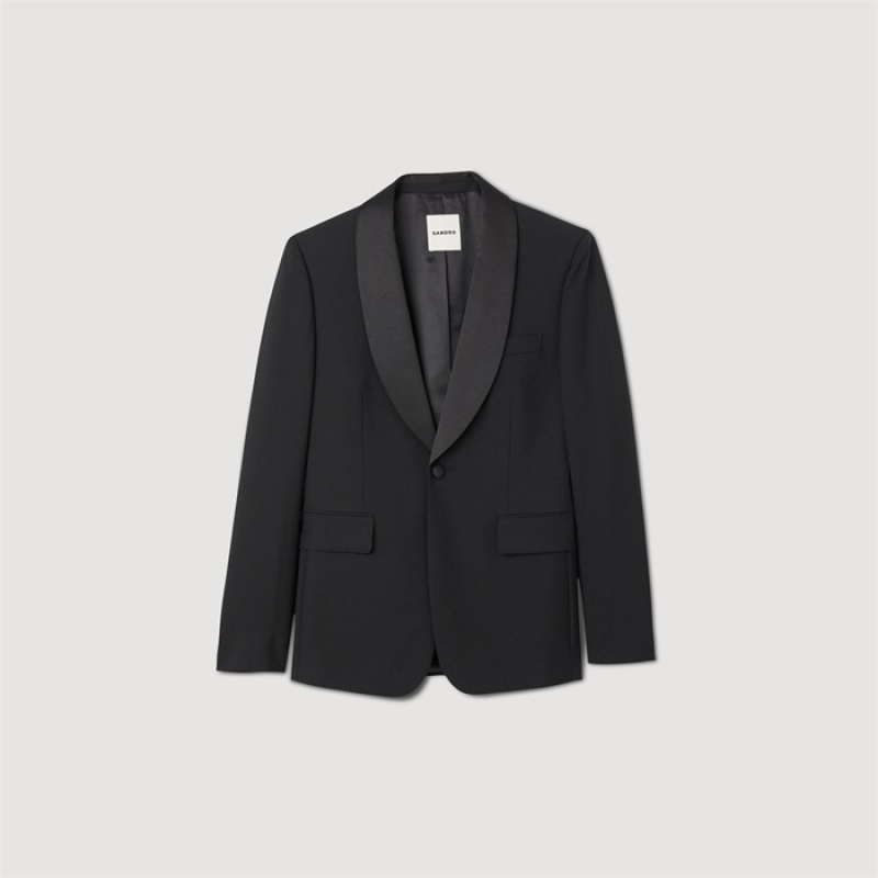 Sandro Tuxedo jacket Black | SN-SDO65244