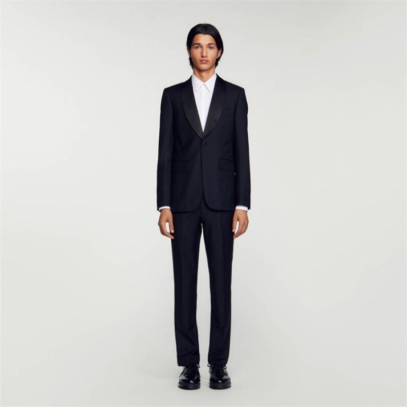 Sandro Tuxedo jacket Black | SN-SDO65244