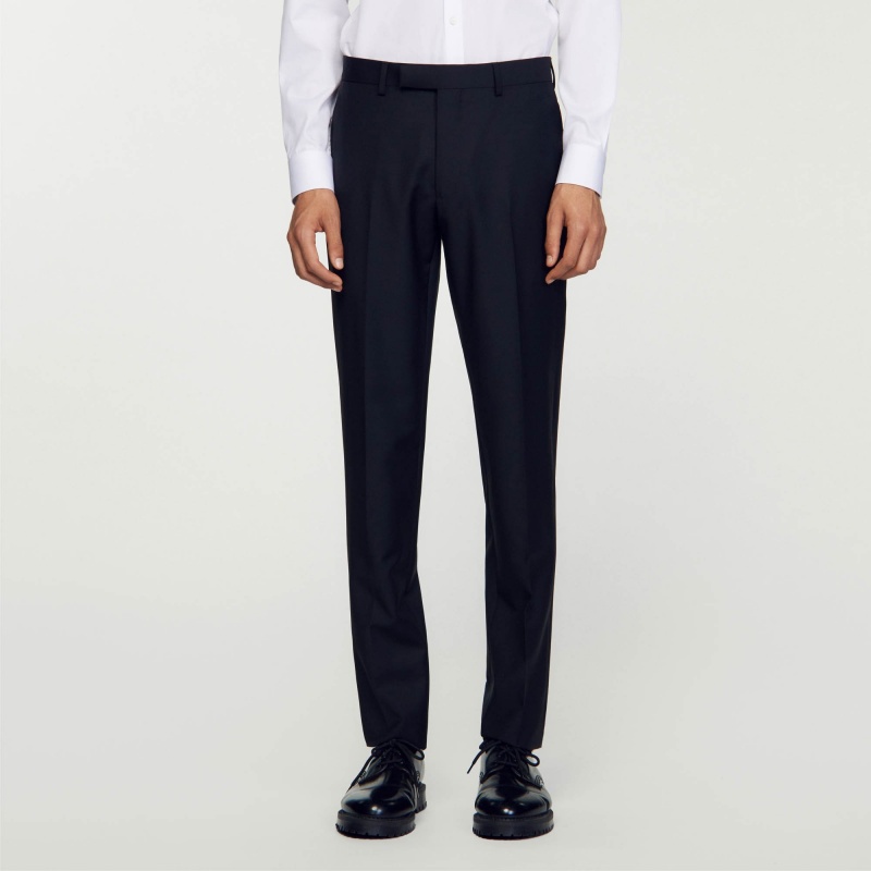 Sandro Tuxedo trousers Black | SN-SDO65243