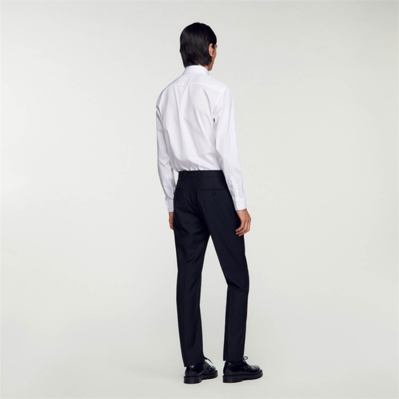 Sandro Tuxedo trousers Black | SN-SDO65243