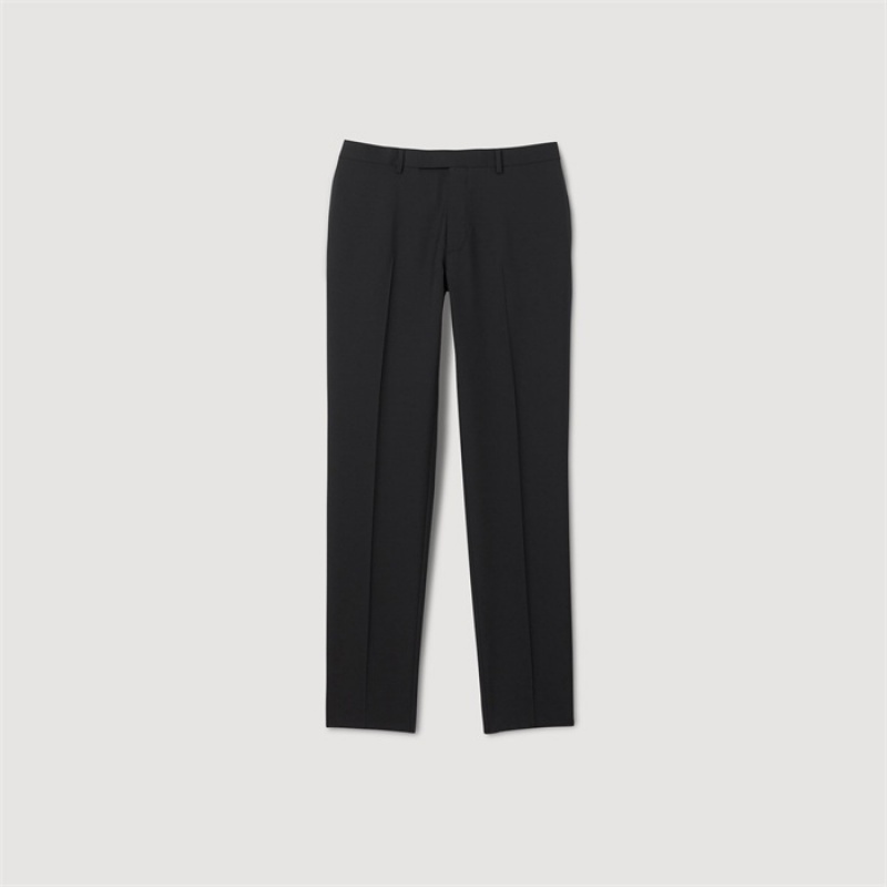 Sandro Tuxedo trousers Black | SN-SDO65243