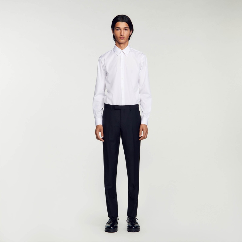 Sandro Tuxedo trousers Black | SN-SDO65243